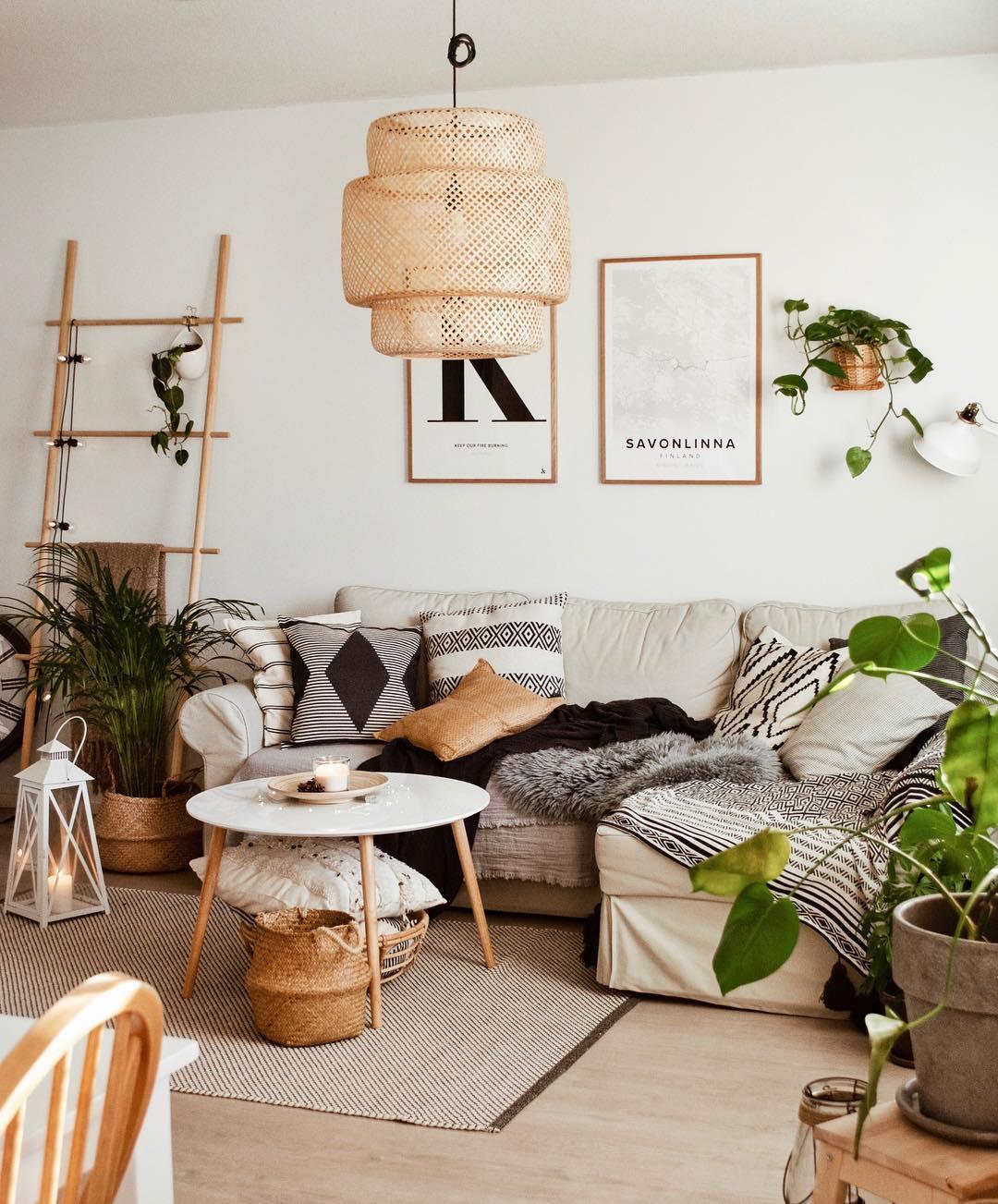 Bamboo Weaving Pendant Light