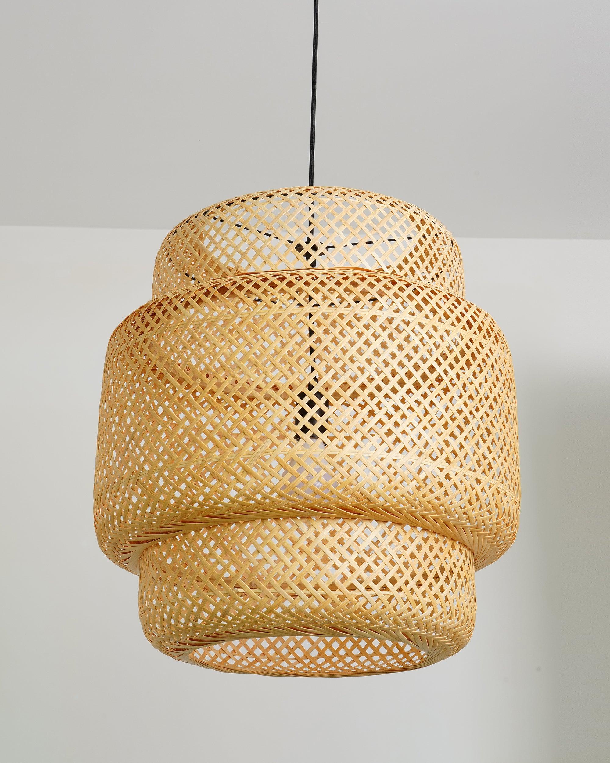 Bamboo Weaving Pendant Light