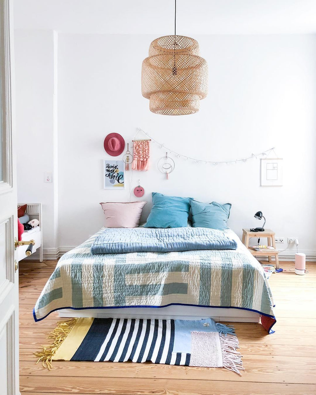 Bamboo Weaving Pendant Light