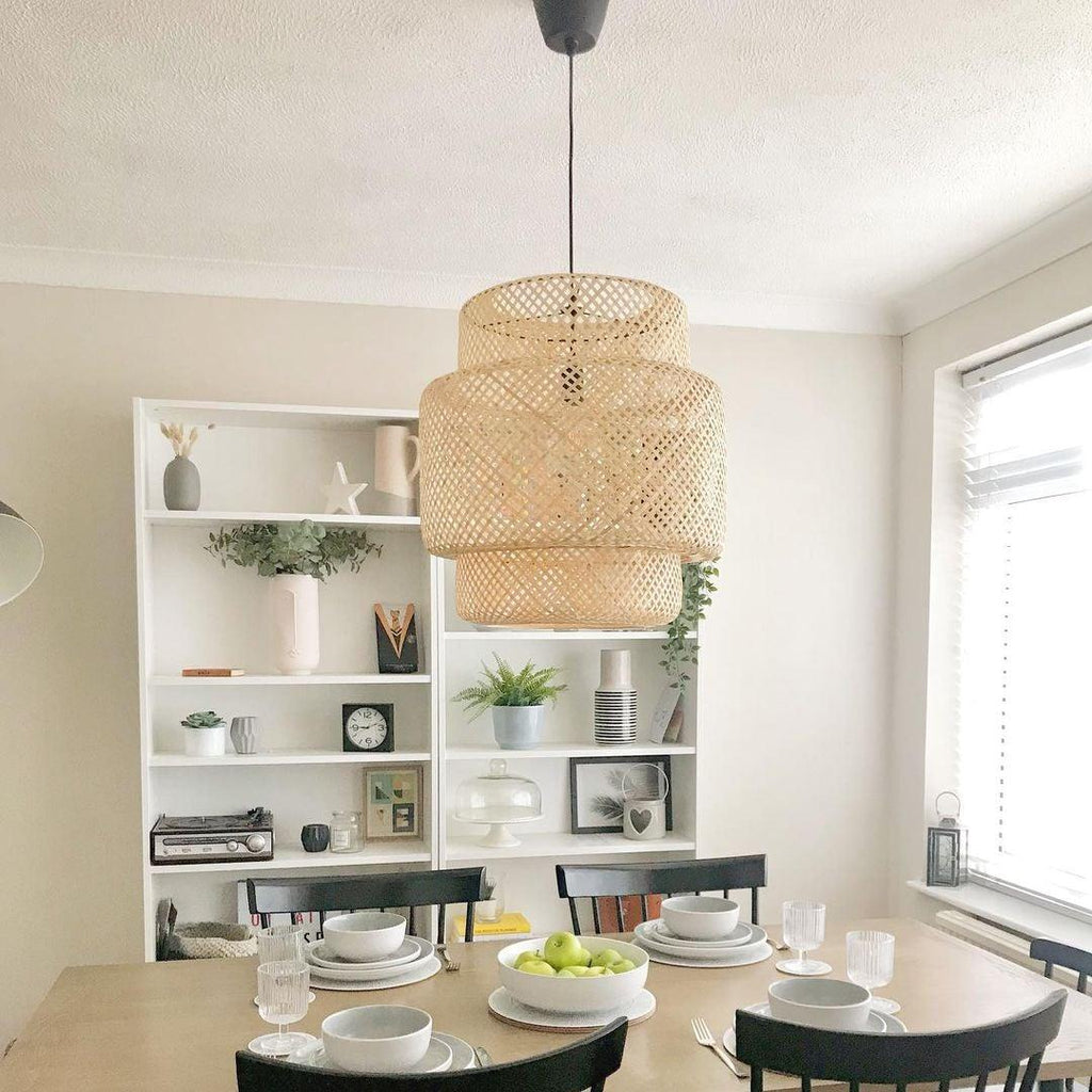 Bamboo Weaving Pendant Light