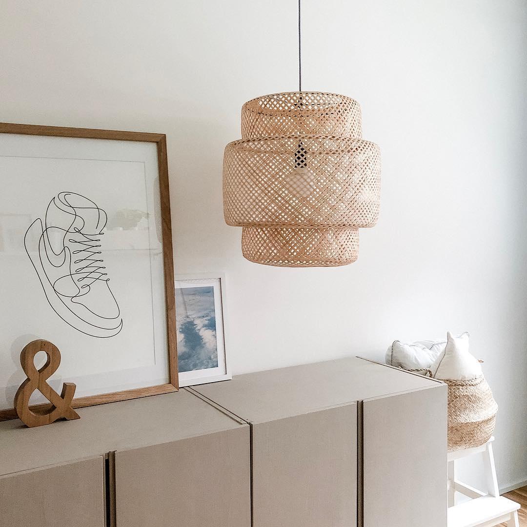 Bamboo Weaving Pendant Light