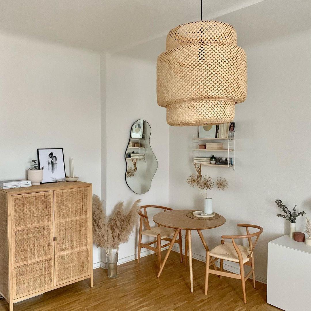 Bamboo Weaving Pendant Light