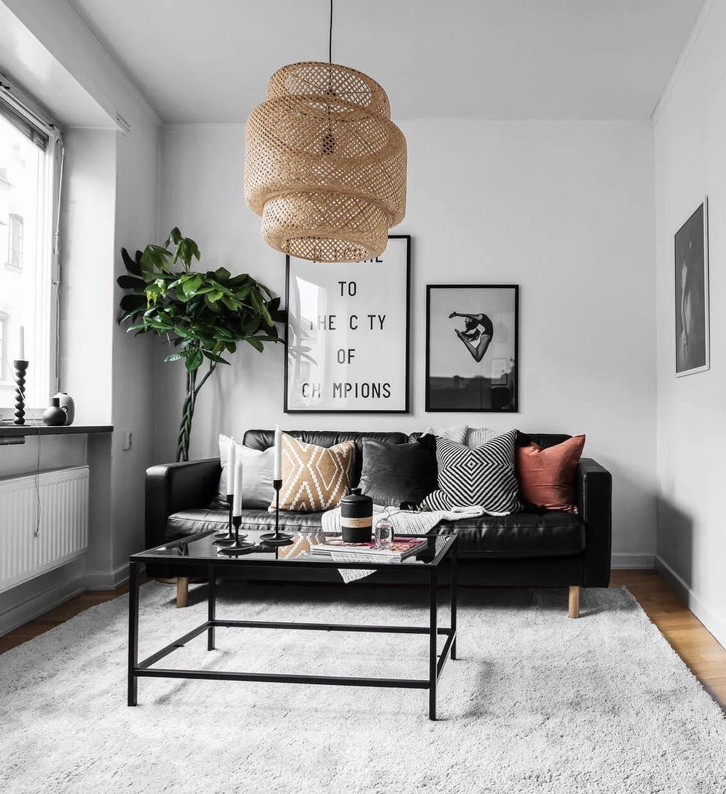 Bamboo Weaving Pendant Light