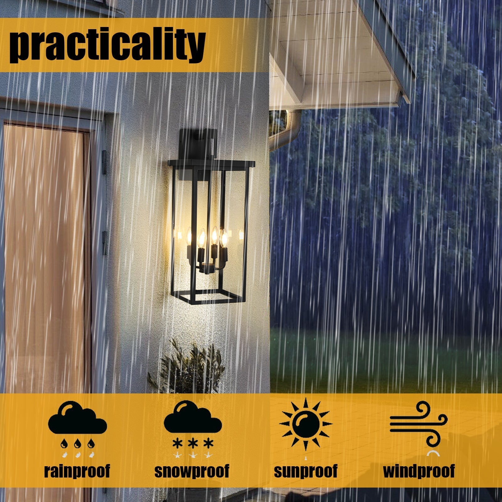 Beacon Outdoor Wall Sconce