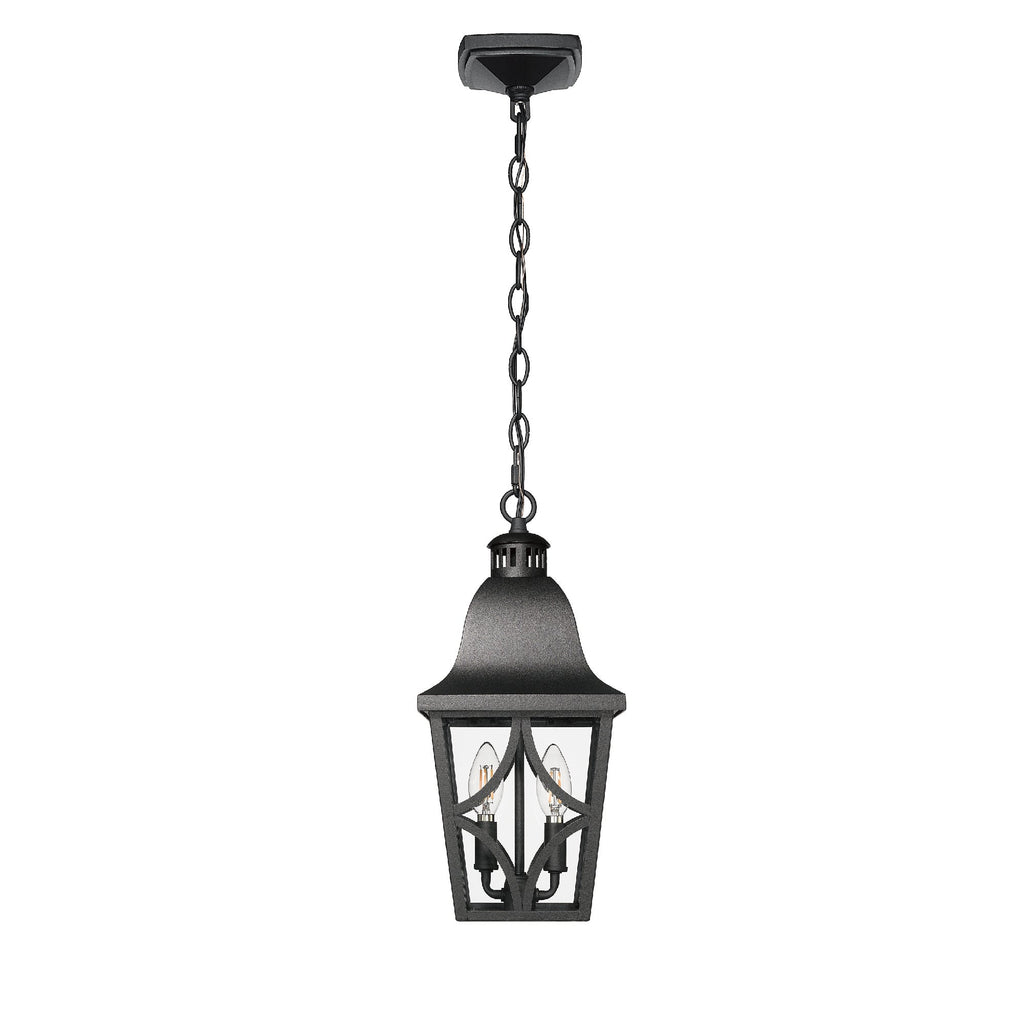 Black Elegance Outdoor Pendant Light