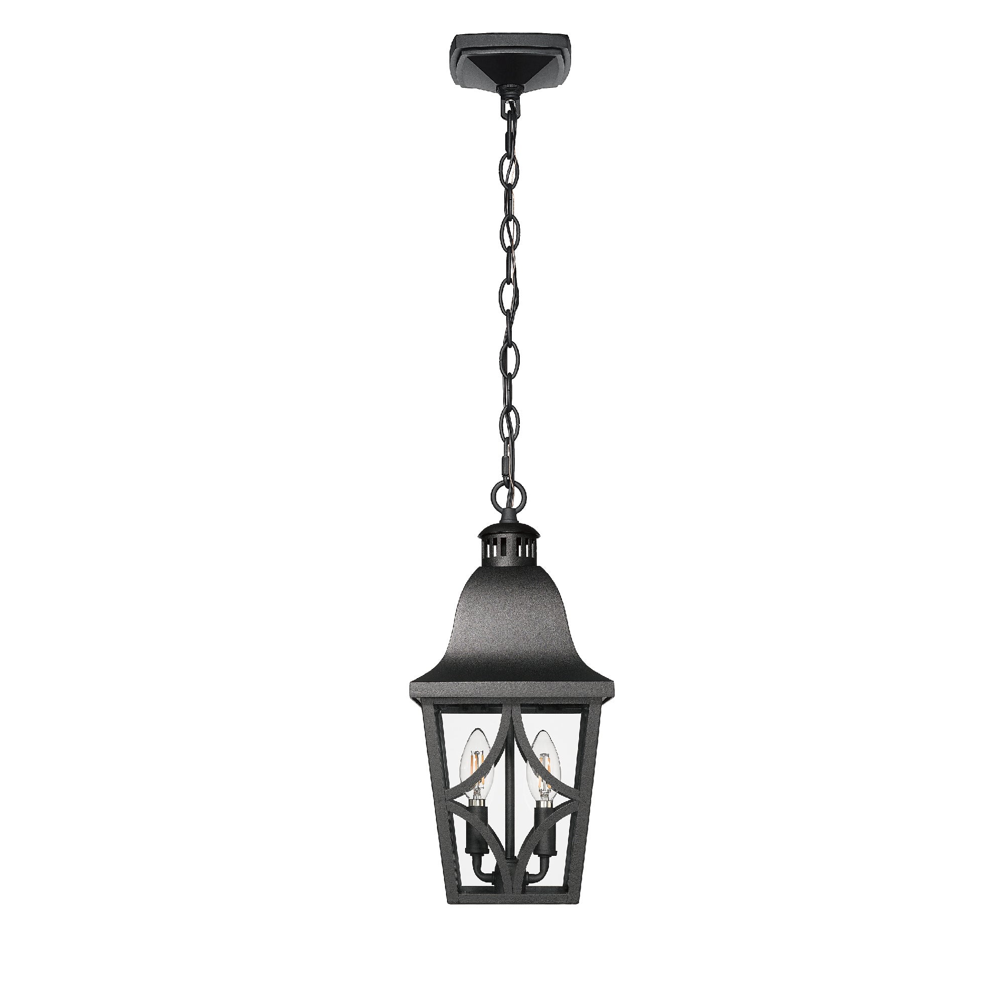 Black Elegance Outdoor Pendant Light