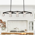 Black Iron Lantern Chandelier