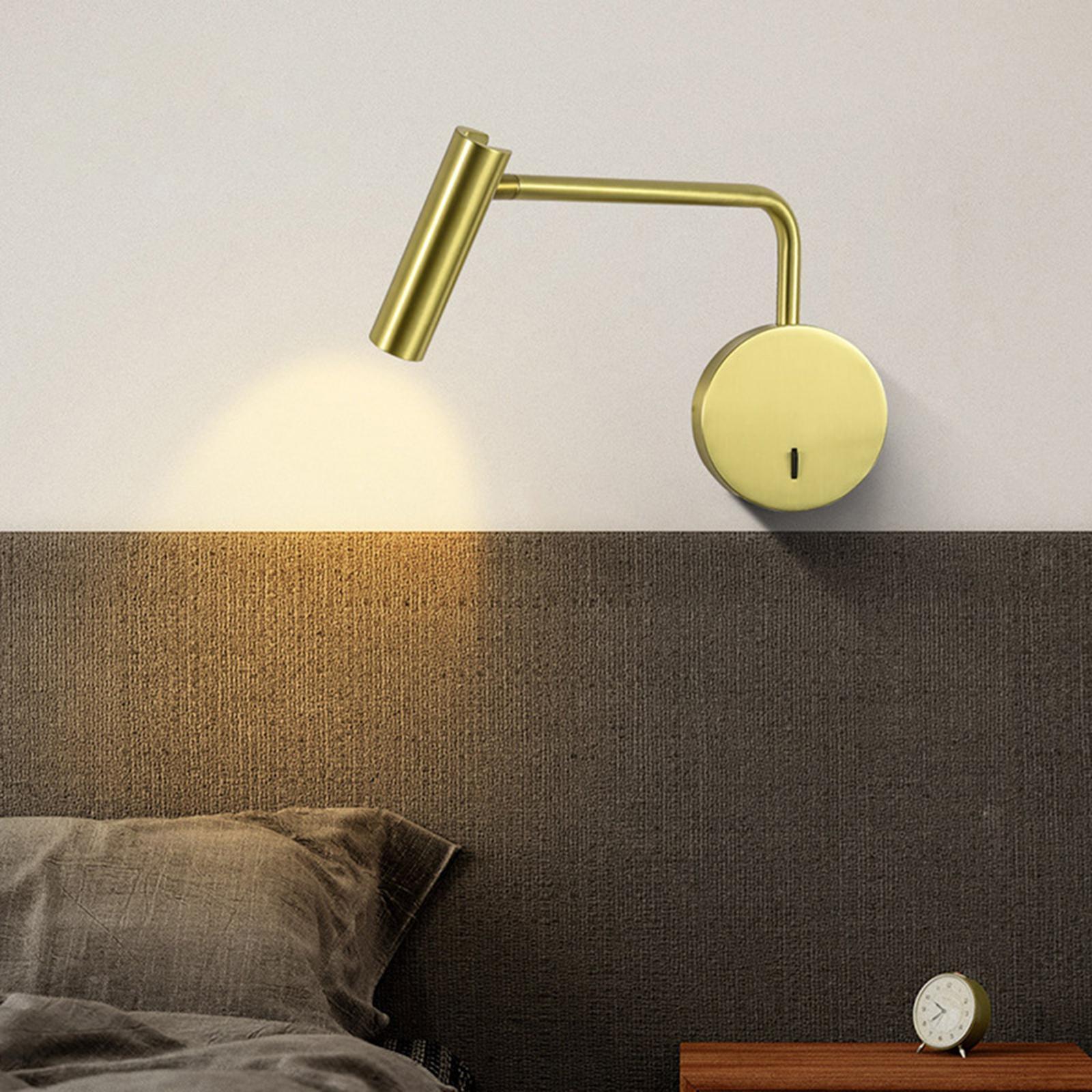 Black Simplicity LED Wall Lamp