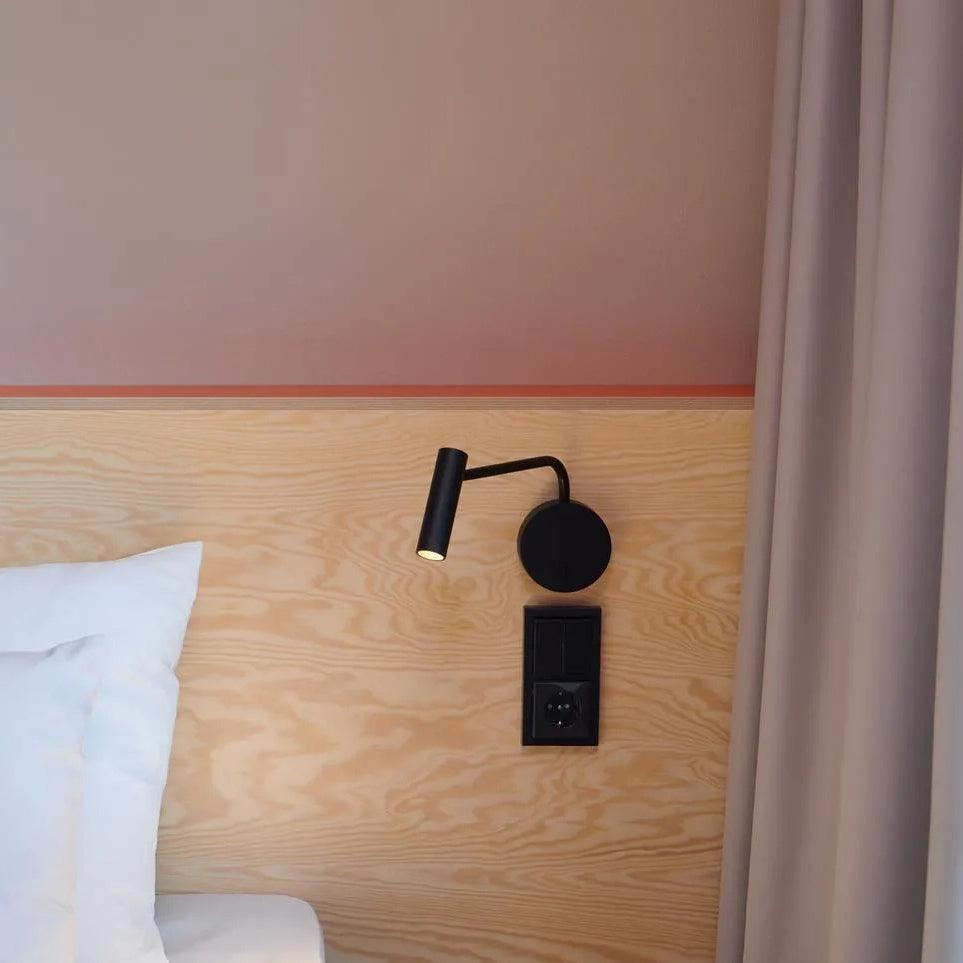 Black Simplicity LED Wall Lamp