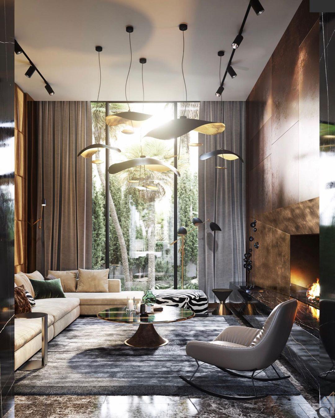 Black Wheel Pendant Light