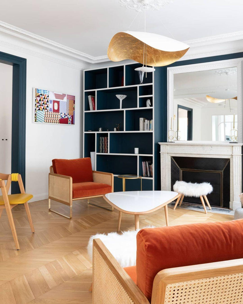 Black Wheel Pendant Light