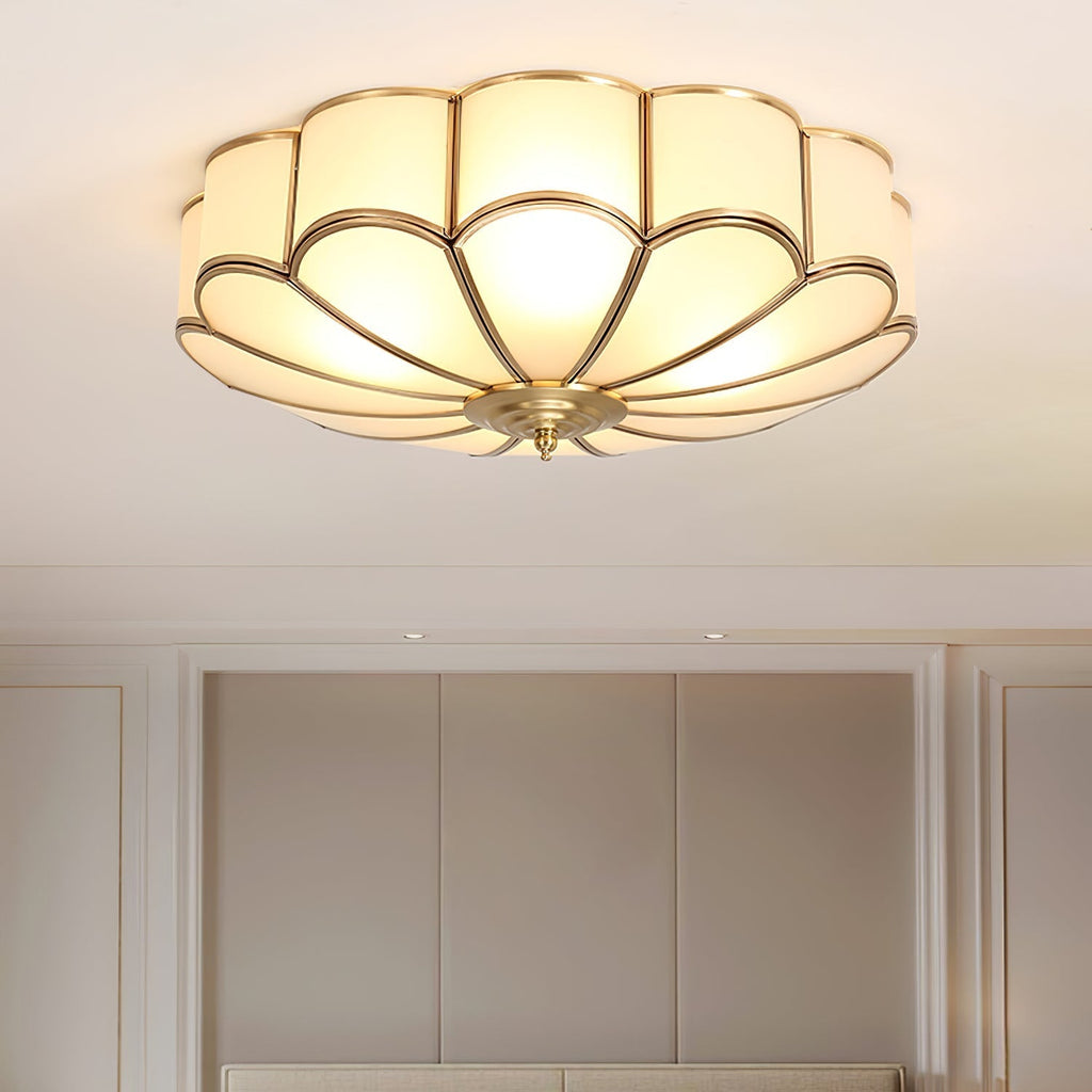 Blooming Glass Ceiling Light