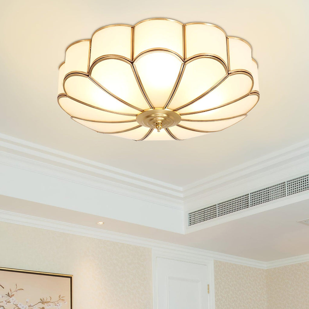 Blooming Glass Ceiling Light