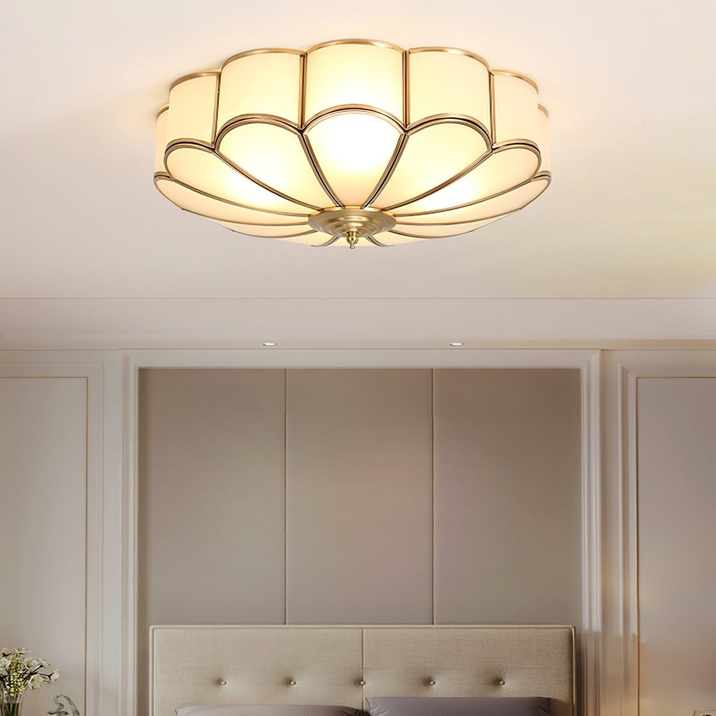 Blooming Glass Ceiling Light