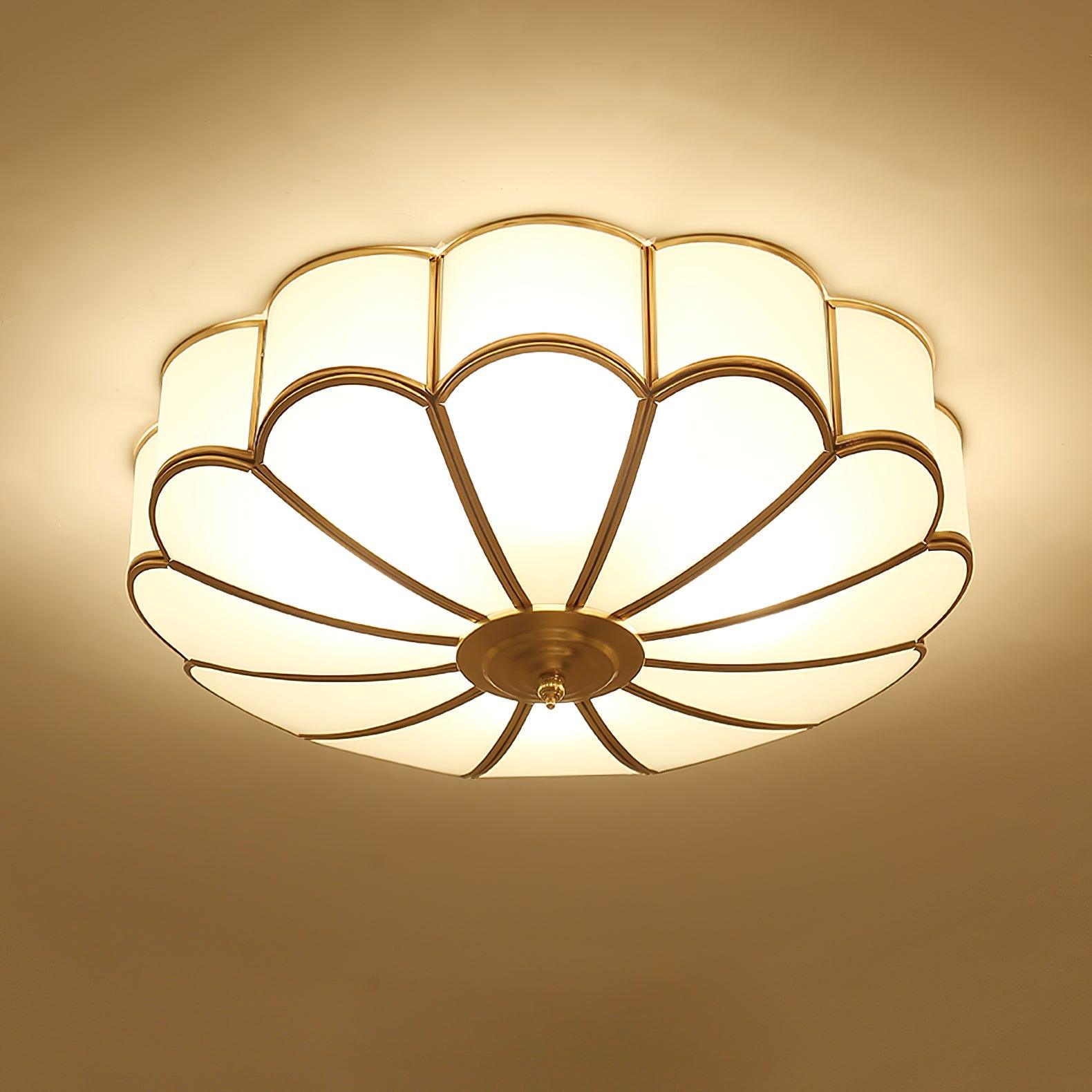 Blooming Glass Ceiling Light