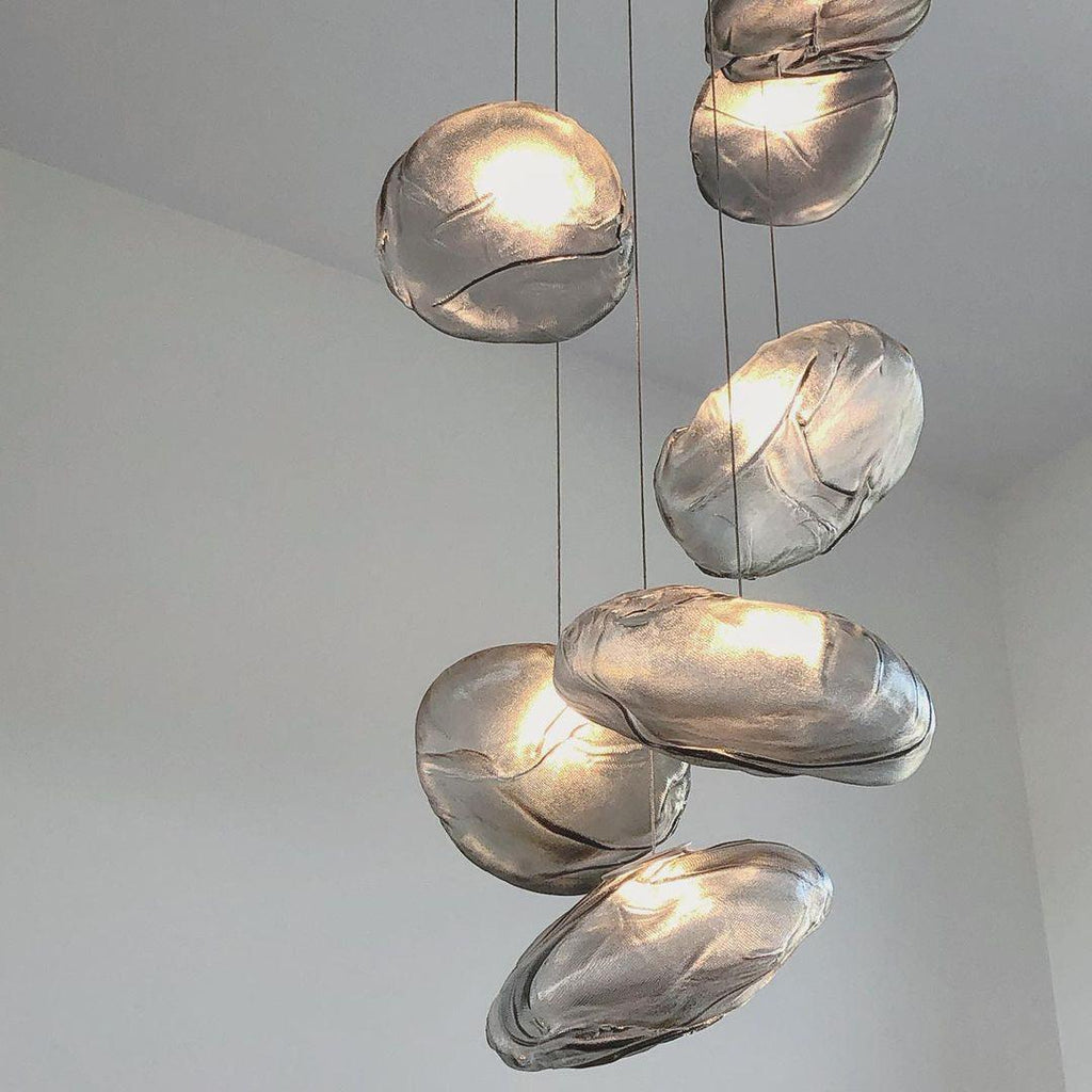 Blown Glass Pendant Light