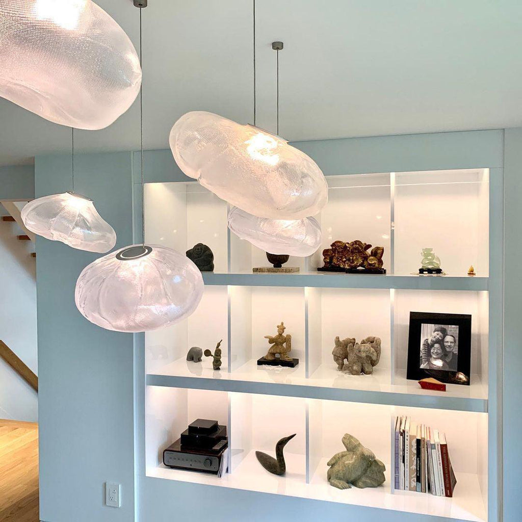 Blown Glass Pendant Light