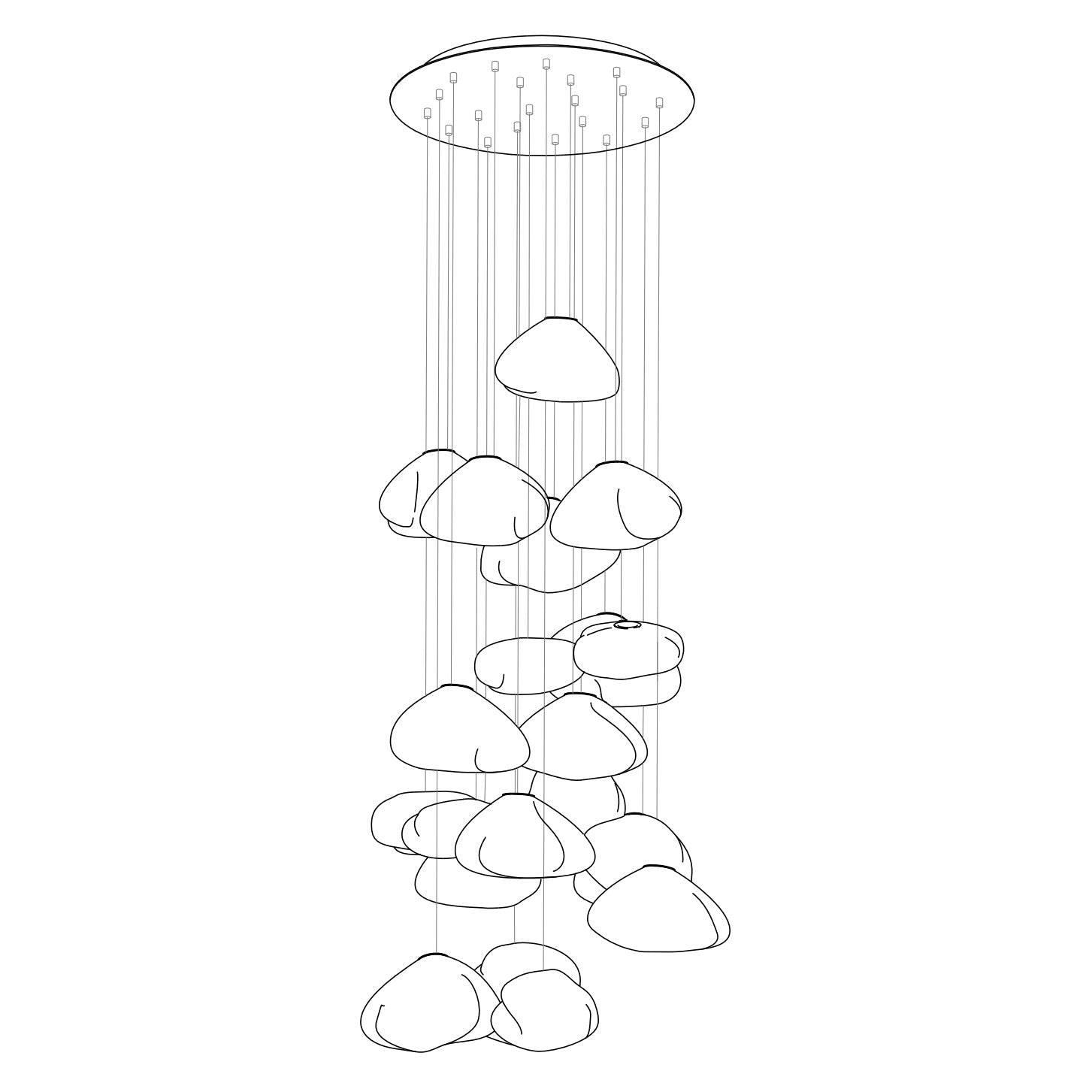Blown Glass Pendant Light - ZozHome