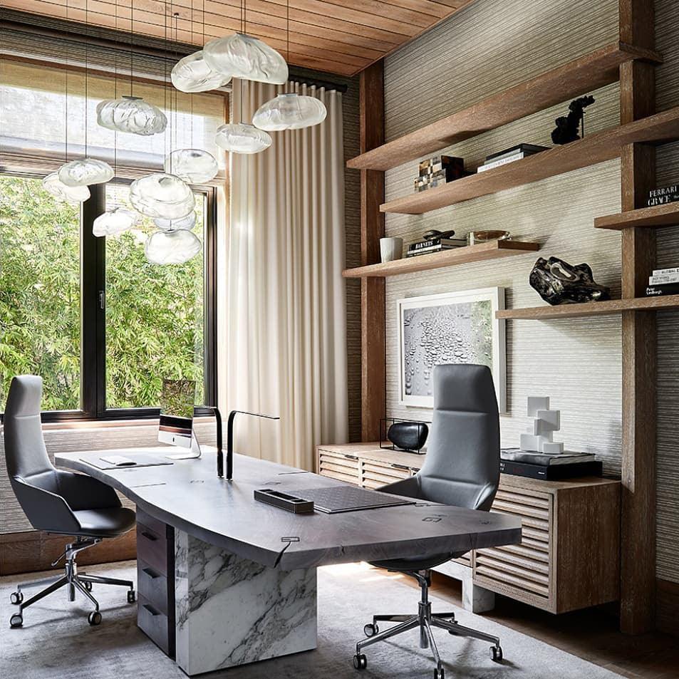 Blown Glass Pendant Light