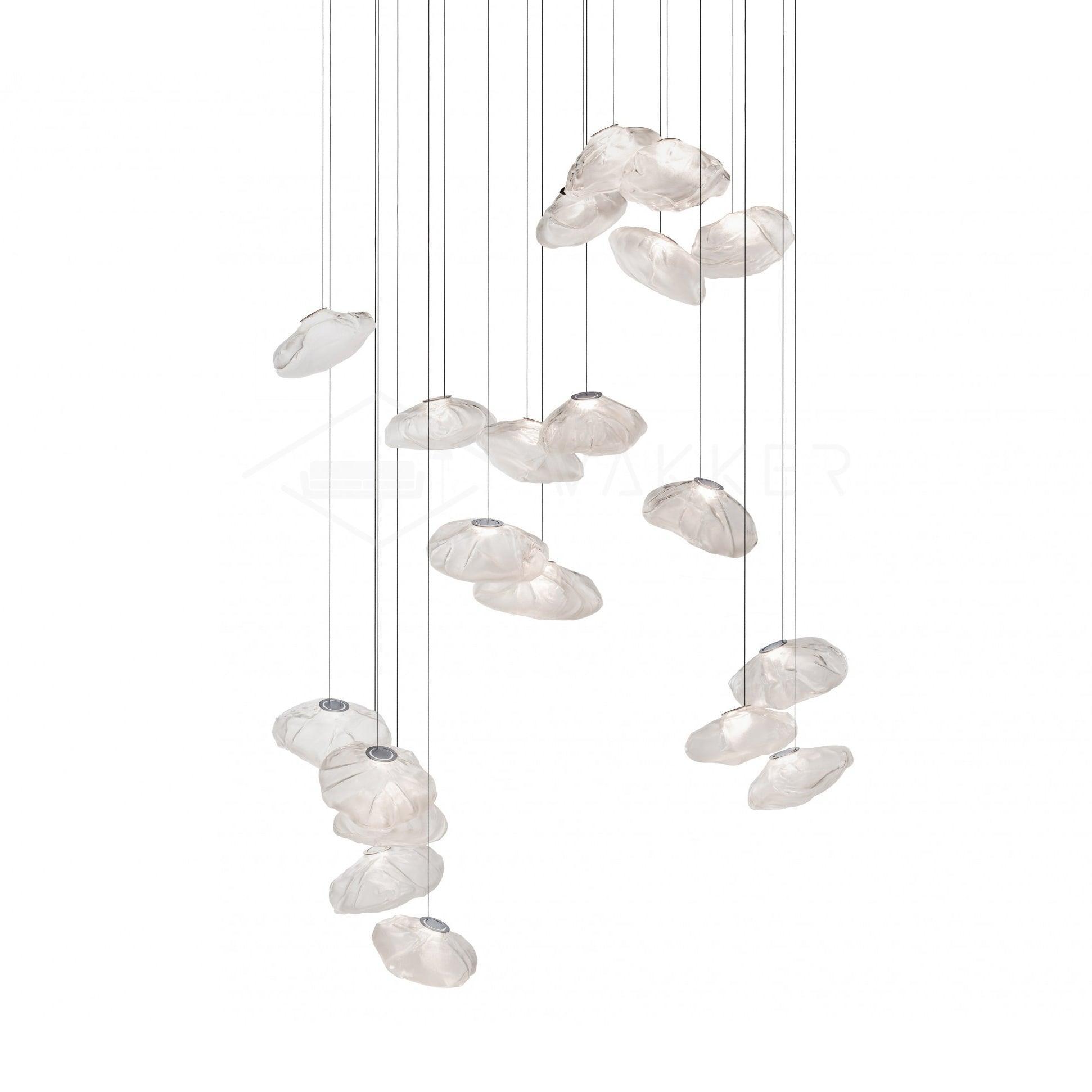 Blown Glass Pendant Light