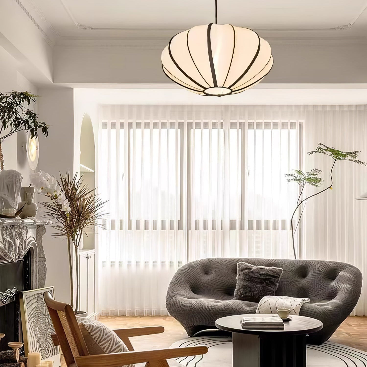 Bombori Pendant Swag Lamp - ZozHome