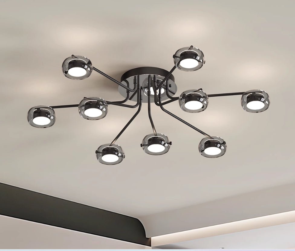Branford Iron Ceiling Light