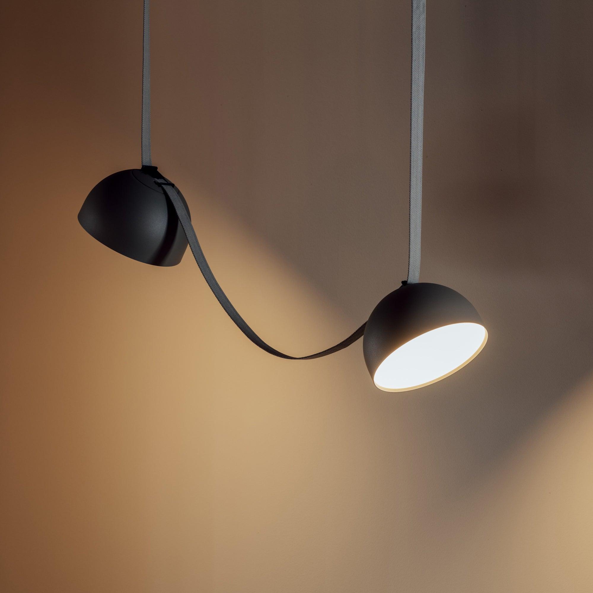 Canvas Suspenders Pendant Light