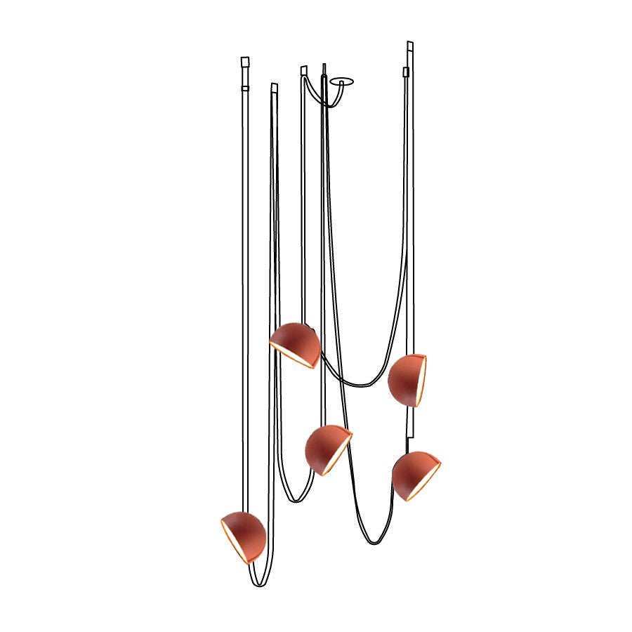 Canvas Suspenders Pendant Light