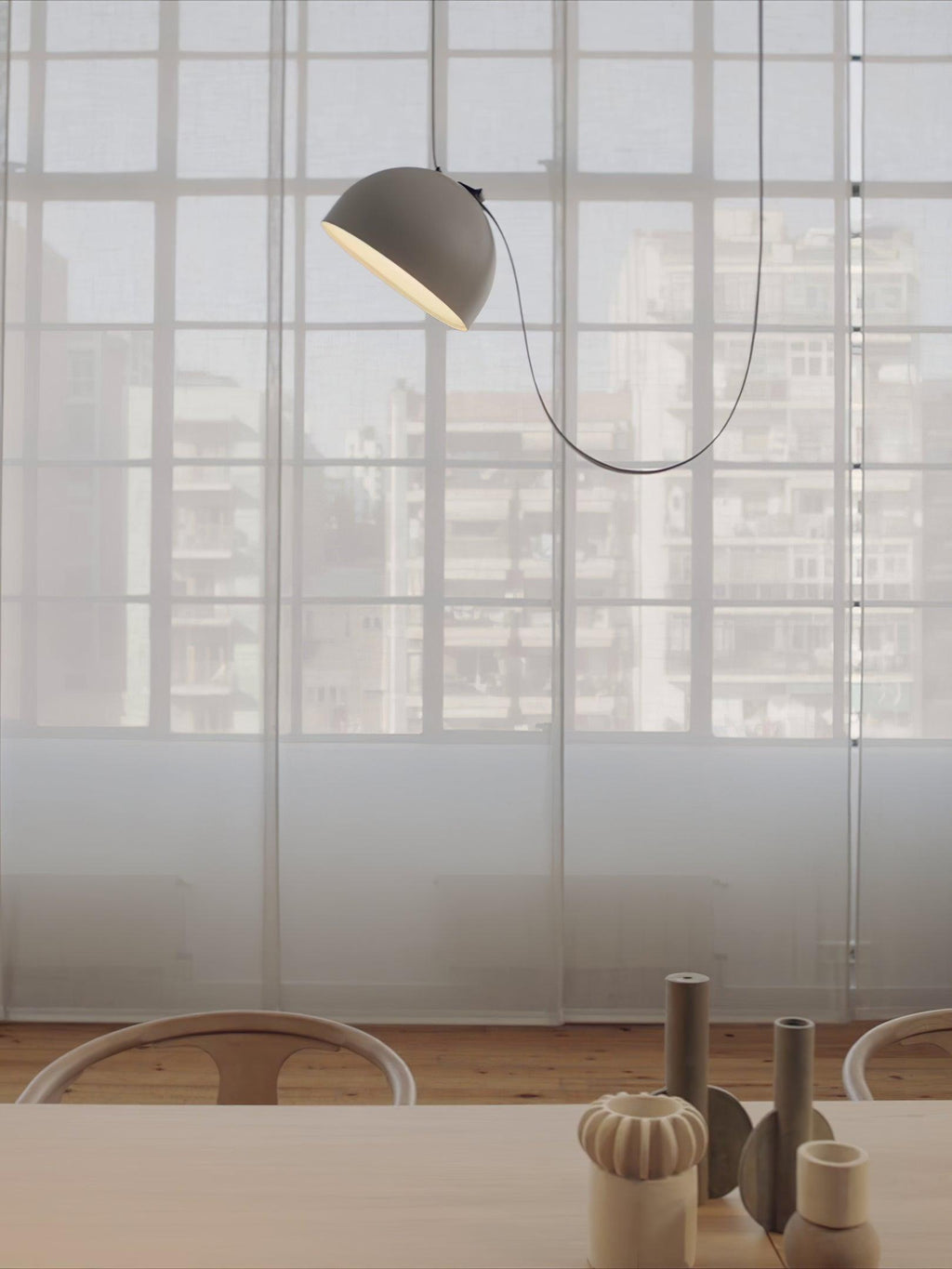 Canvas Suspenders Pendant Light