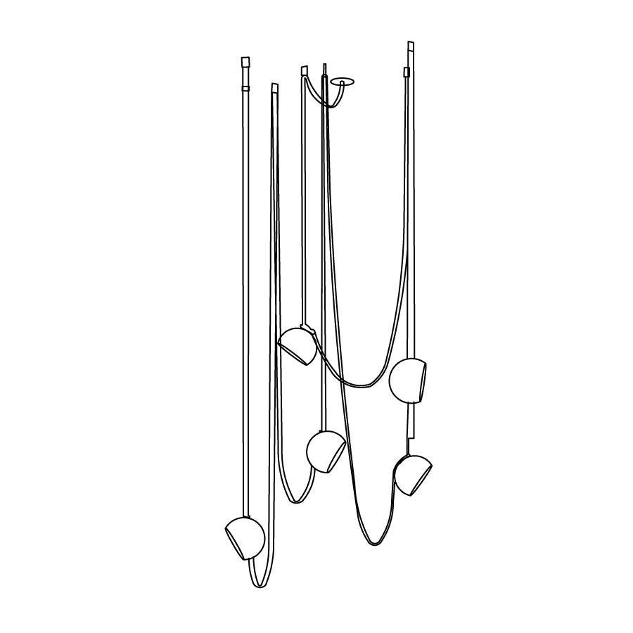 Canvas Suspenders Pendant Light