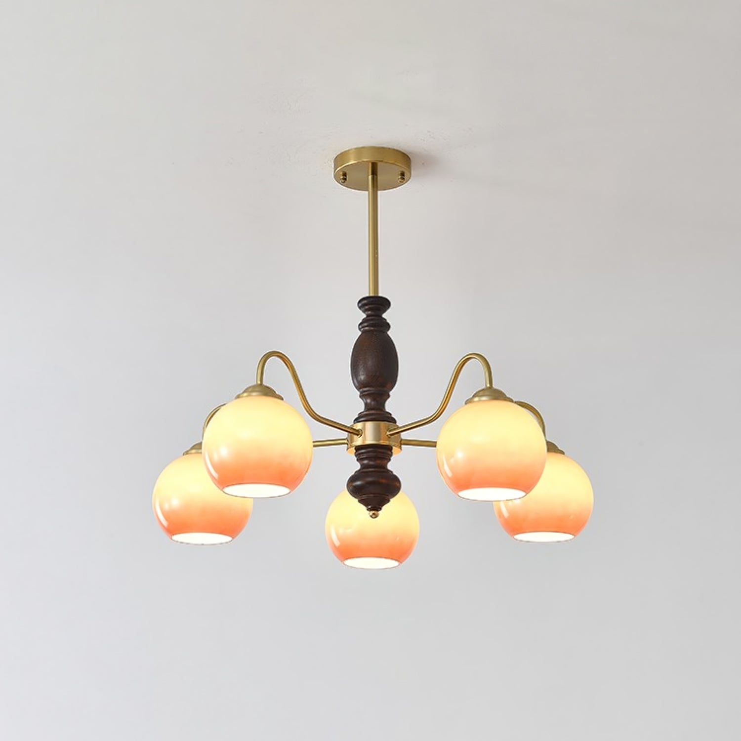 Caramel Orb Chandelier - ZozHome