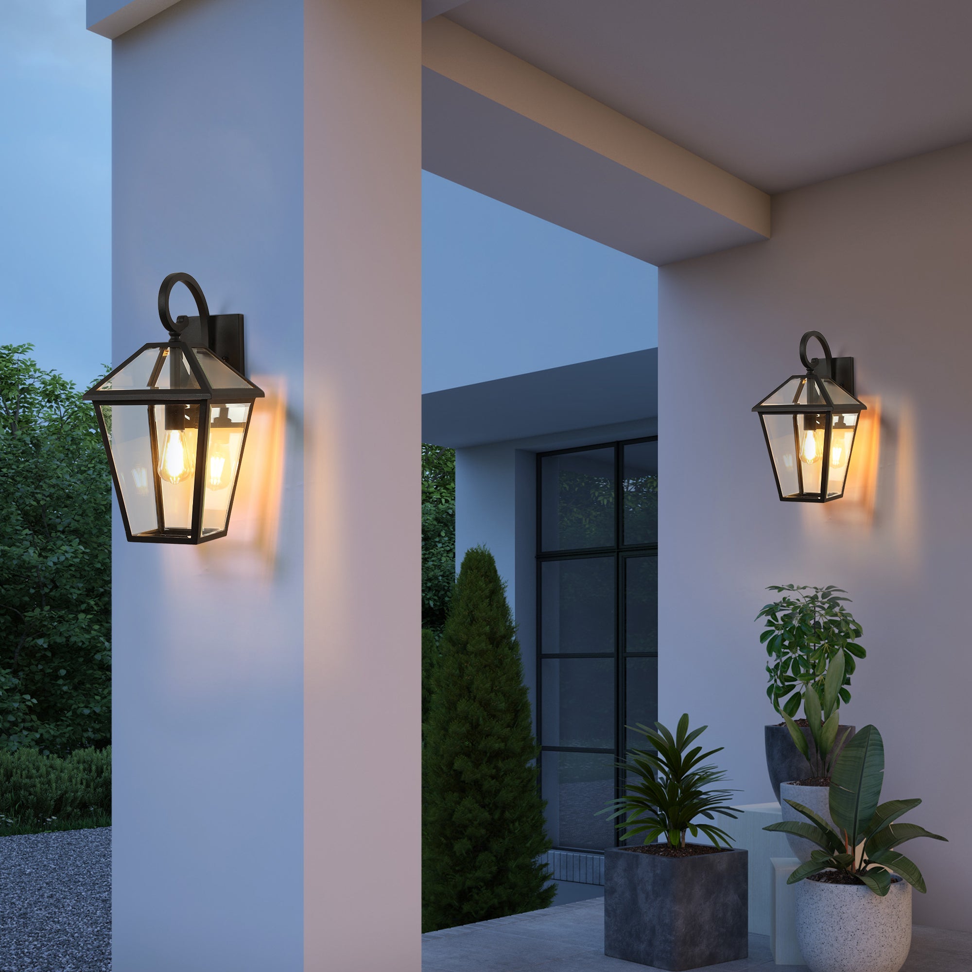 Carriage Lanterns Outdoor Wall Lamp