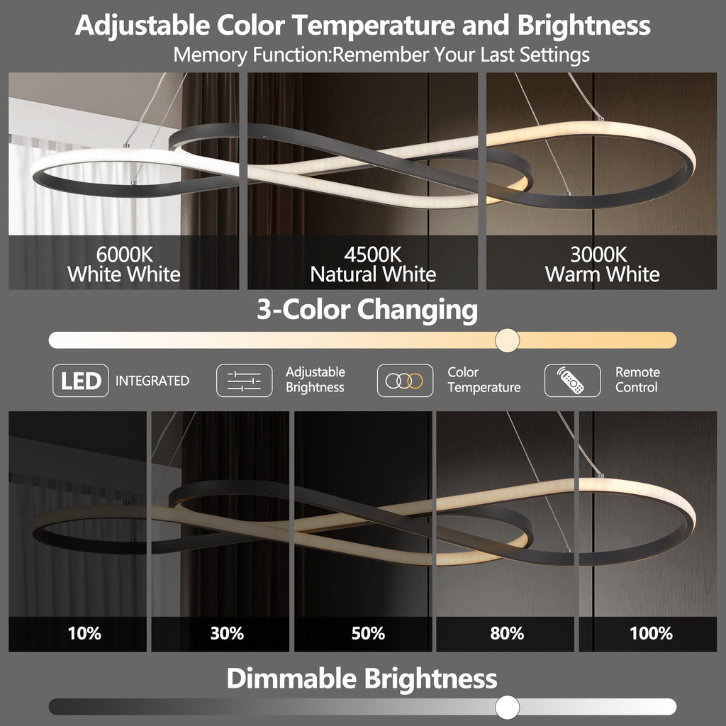 Carter Black Pendant Light