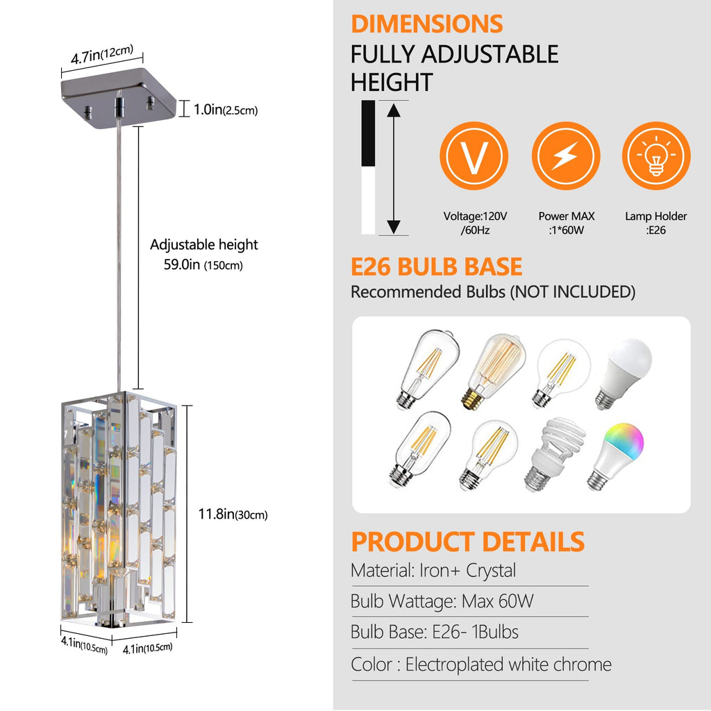 Celeste Crystal Pendant Light