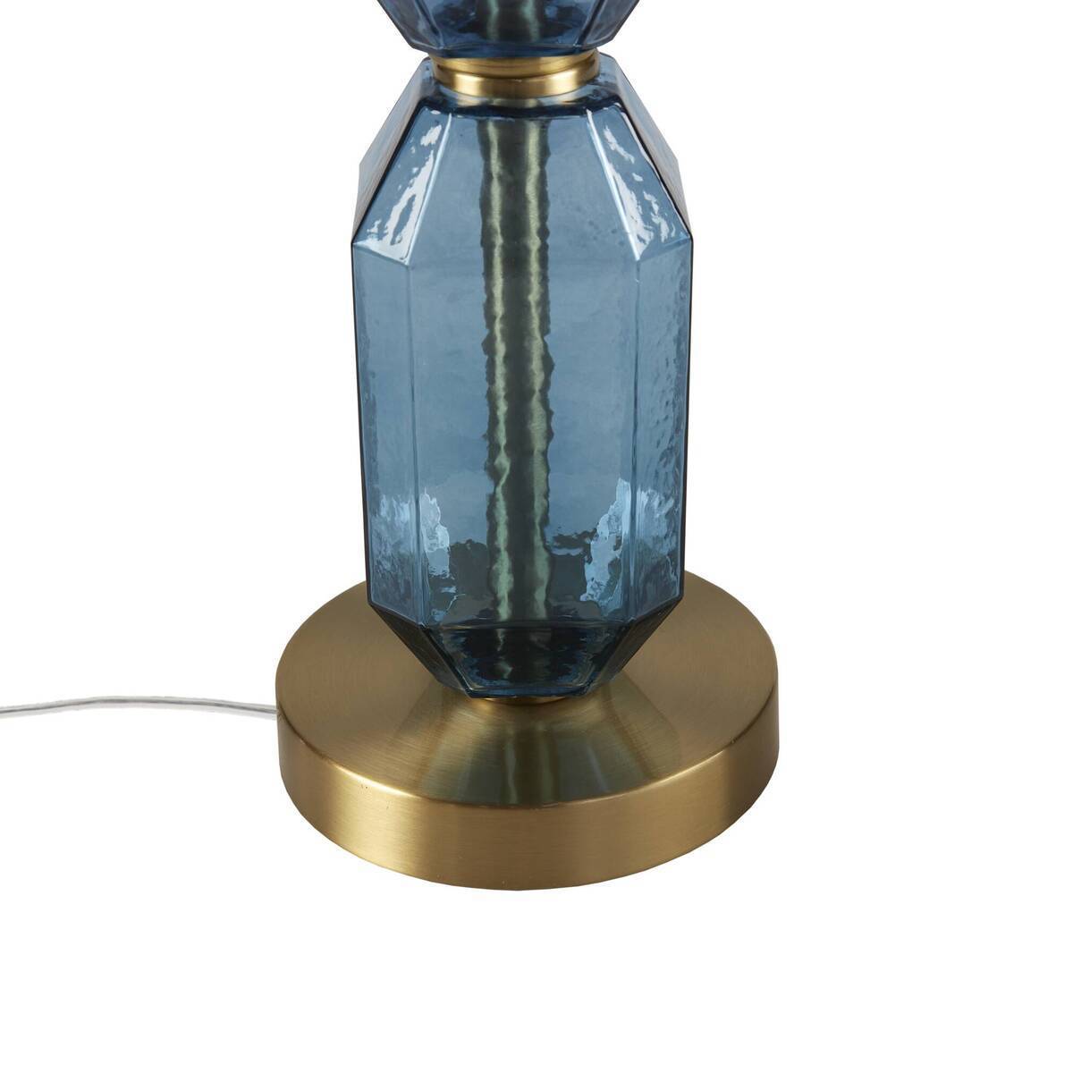 Celeste Modern Faceted Glass Table Lamp