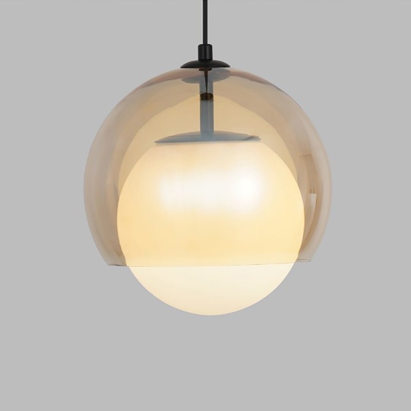 Celestia Double Glass Pendant Light