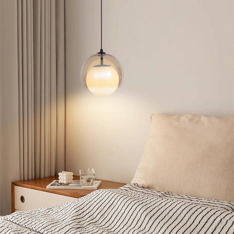 Celestia Double Glass Pendant Light