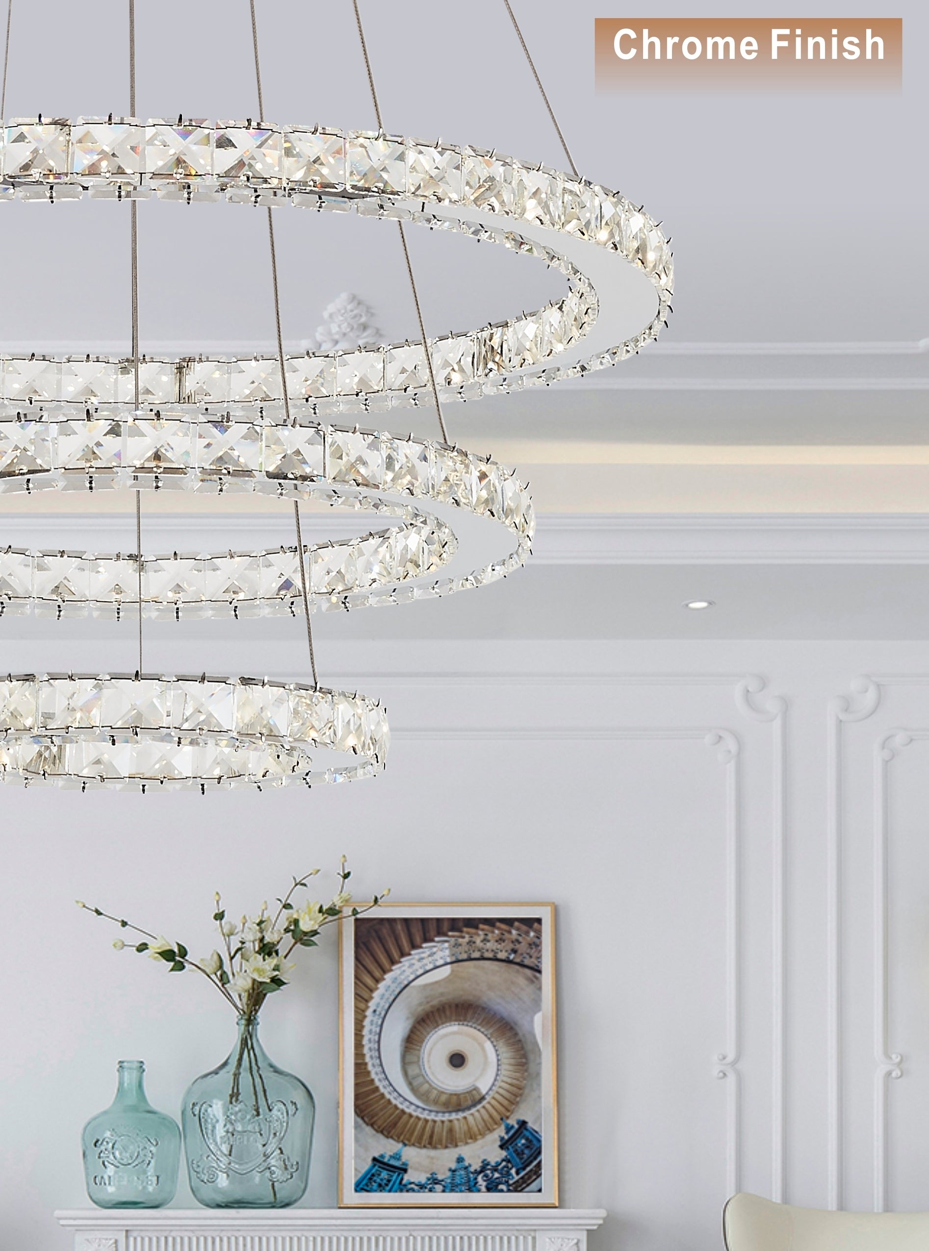 Celestial Rings Chandelier