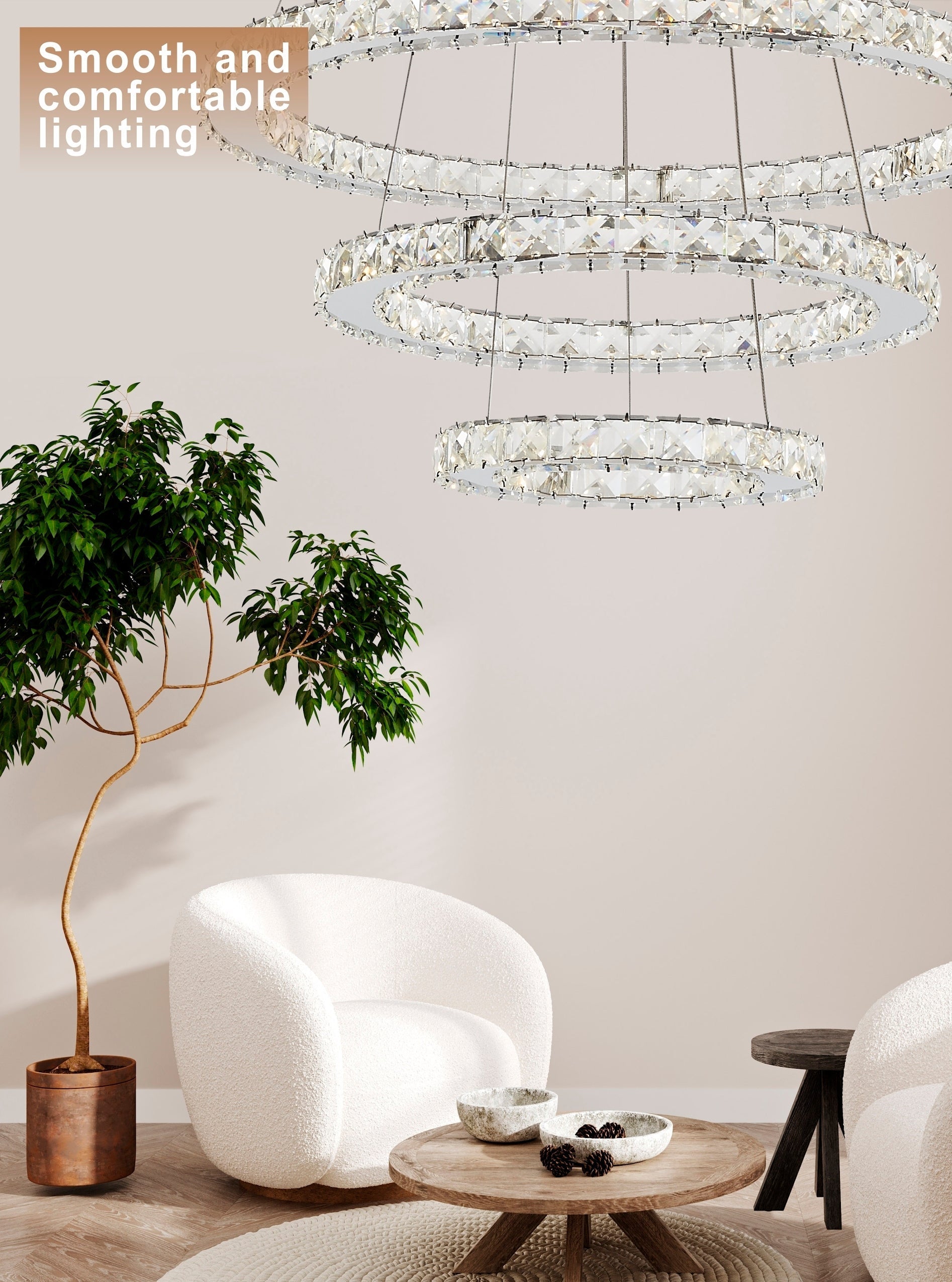 Celestial Rings Chandelier