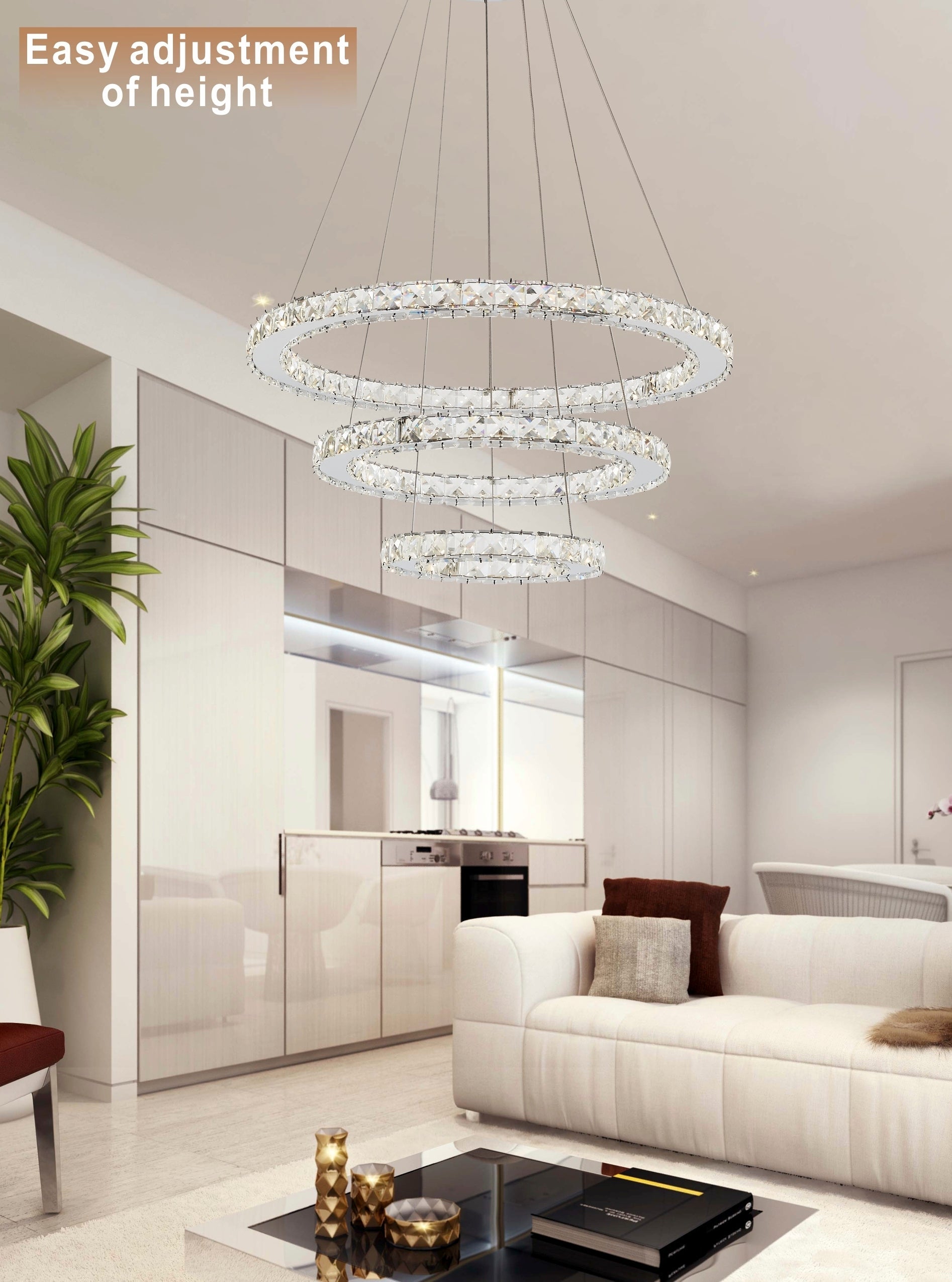 Celestial Rings Chandelier