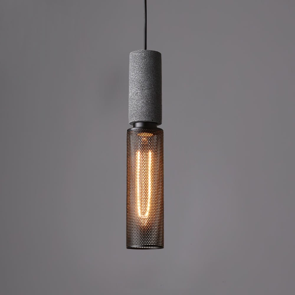 Cement Mesh Pendant Light - ZozHome