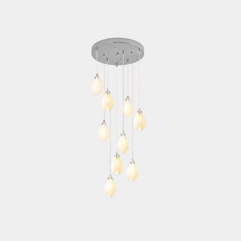 Ceramic Flower Pendant Light - ZozHome