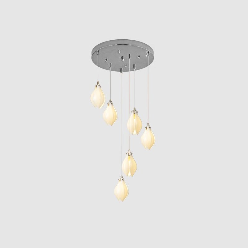 Ceramic Flower Pendant Light - ZozHome