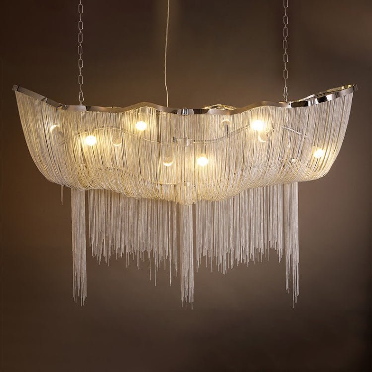 Chains Shimmering Pendant Light