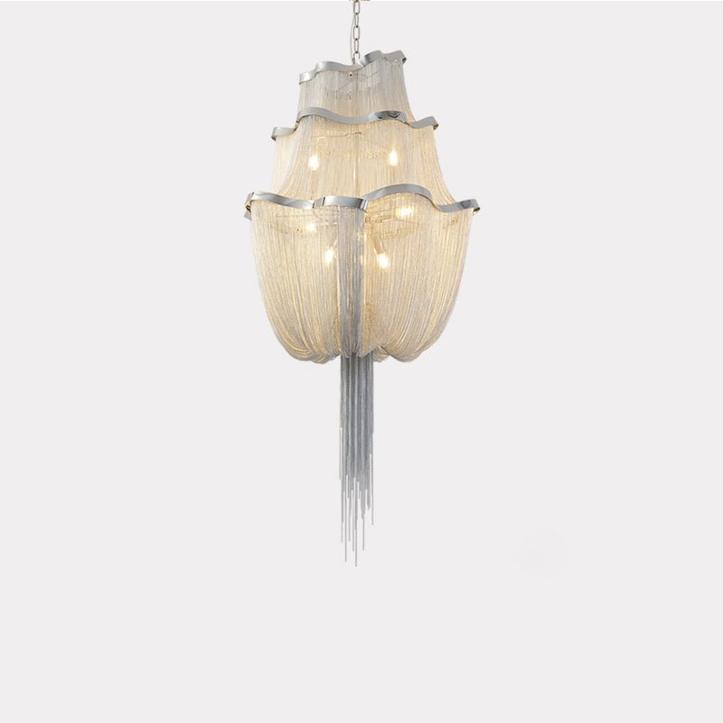 Chains Shimmering Pendant Light