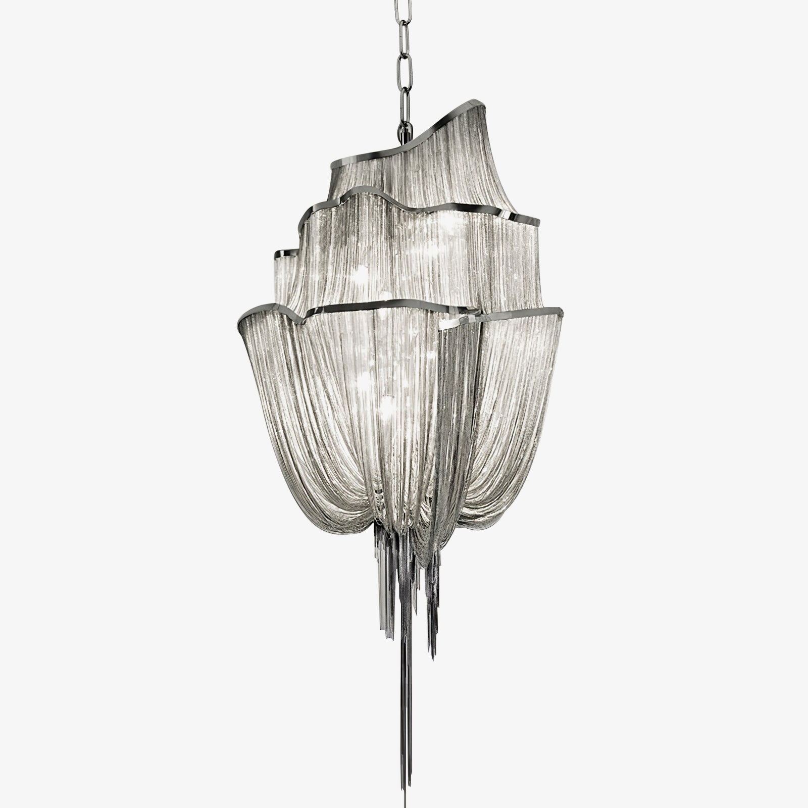 Chains Shimmering Pendant Light