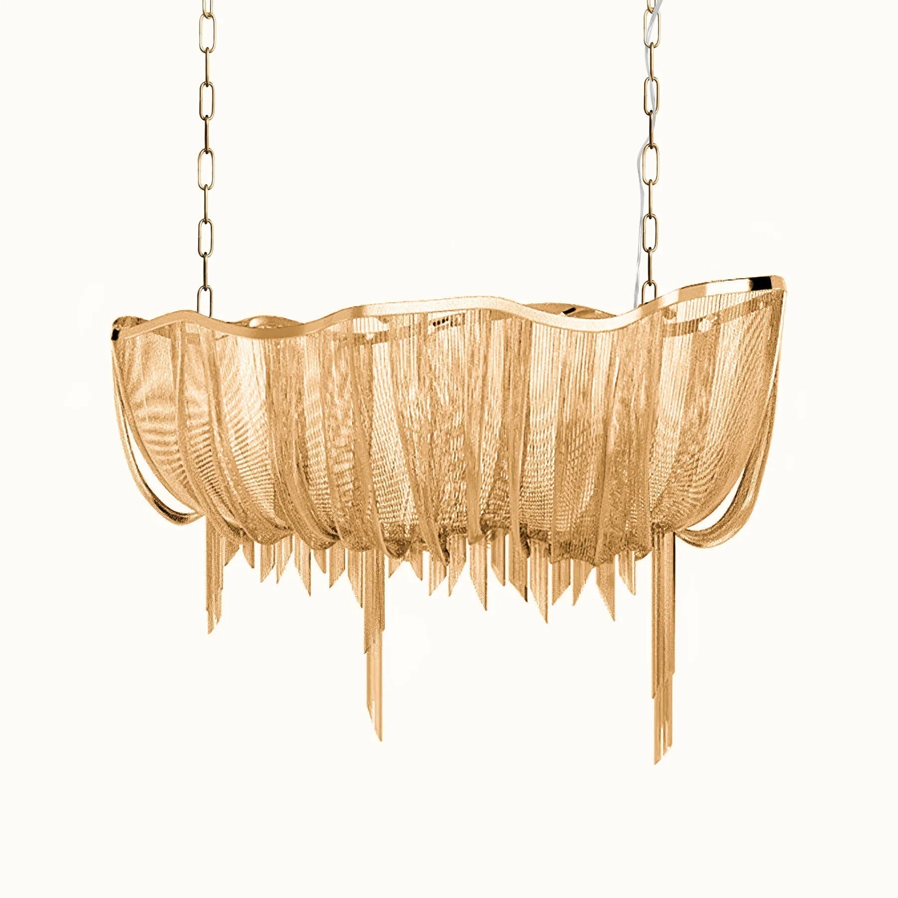 Chains Shimmering Pendant Light