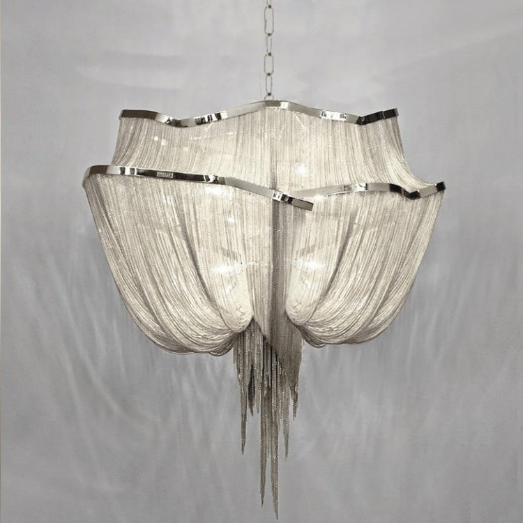 Chains Shimmering Pendant Light