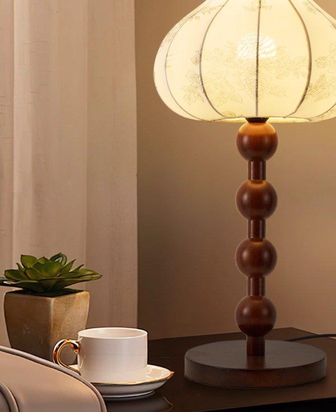 Chestnut table lamp
