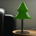 Christmas Tree Glass Table Lamp